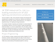 Tablet Screenshot of jktop-ind.com